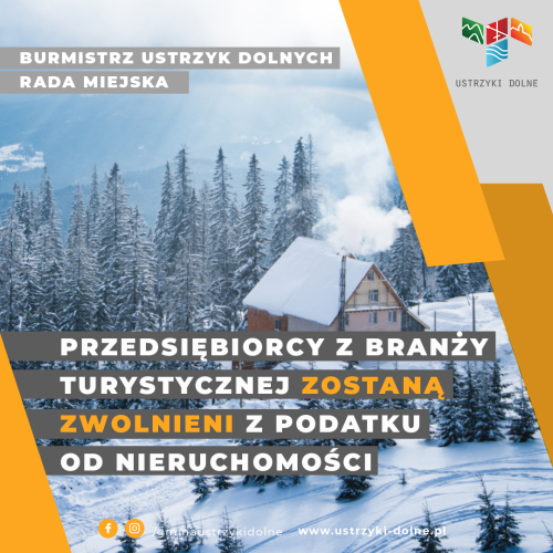  Zwolnienie z podatku od nieruchomości dla przedsiębiorców z branży turystycznej